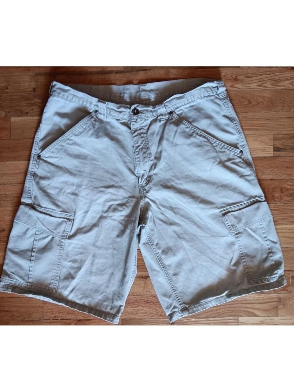 Lee Dungarees Men's Khaki Cargo Shorts - Picture 1 of 8